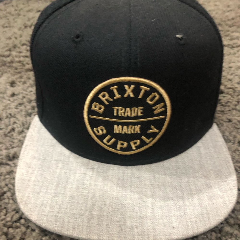 Brixton Supply Hat - Gray and Black